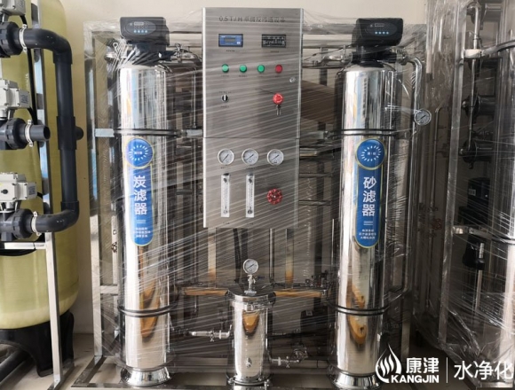 0.5噸反滲透純凈水設備 KJ-RO500 全自動控制系統(tǒng)，全管路不銹鋼